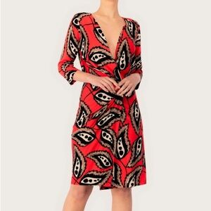 Vintage Diane von Furstenberg Cowl Neck Dress